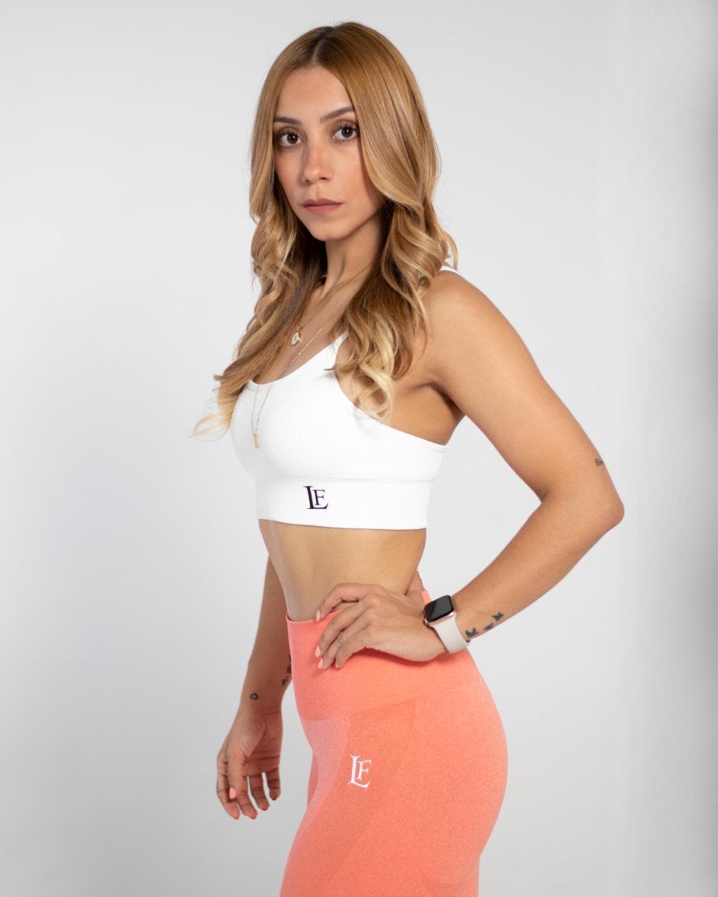 Betzy conjunto deportivo blanco coral re_line